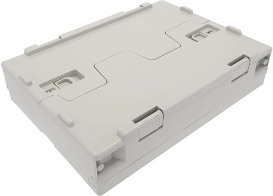 ORGANIZER BERGER CAMPER BOX L PUDEŁKO Z POKRYWĄ SZARY 30L