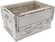 ORGANIZER BERGER CAMPER BOX XL PUDEŁKO Z POKRYWĄ SZARY 60L