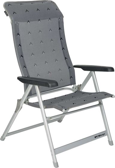 KRZESŁO BERGER LUXUS XL SZARE DO 200 kg