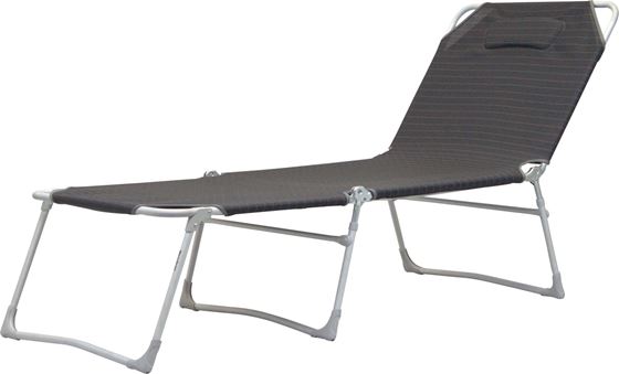LEŻAK WESTFIELD LOUNGER GRAFIT DO 140KG