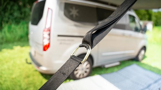 PASY SZTORMOWE BERGER 12,5 m CZARNE UNIWERSALNE