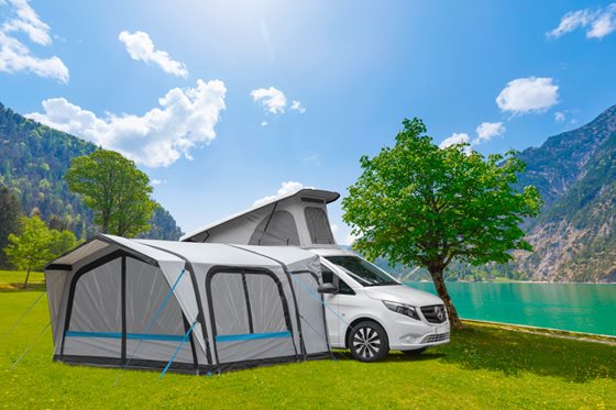 PRZEDSIONEK BRUNNER WISE AIR TECH 380x280 cm h190-240 cm