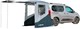 PRZEDSIONEK BRUNNER BUNKER TYLNY DO CITROEN BERLINGO /OPEL COMBO/ FIAT DOBLOE/TOYOTA PROACE CITY