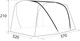 PRZEDSIONEK BRUNNER AIR TRAVEL II AIR TECH h180-210 cm