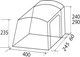 PRZEDSIONEK BRUNNER HOGAR HC AIR TECH h240-290 cm