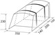 PRZEDSIONEK BRUNNER ADVANTOURER AIR TECH BOCZNY h180-240 cm