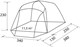 PRZEDSIONEK BRUNNER TROUPER XL AIR TECH h180-230 cm