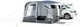 PRZEDSIONEK BRUNNER TRAILS LC AIR TECH h180-220 cm