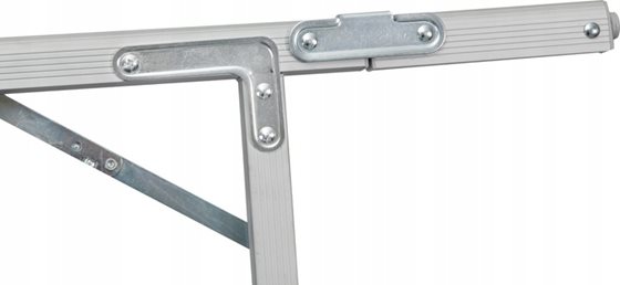 STÓŁ BRUNNER SILVER GAPLESS LEVEL 6 140x81cm OUTLET