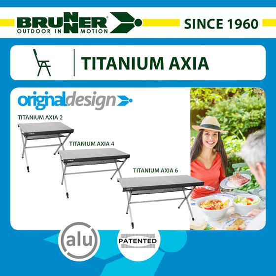 STÓŁ BRUNNER TITANIUM AXIA 2 110x63 cm