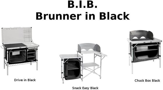 SZAFKA BRUNNER COOKINGBOX DRIVE IN BLACK