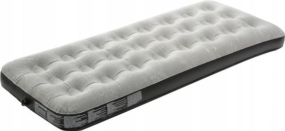 MATERAC BRUNNER FLAIR SINGLE GREY 191x73x22 cm 1os.
