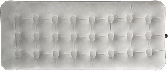MATERAC BRUNNER FLAIR SINGLE GREY 191x73x22 cm 1os.