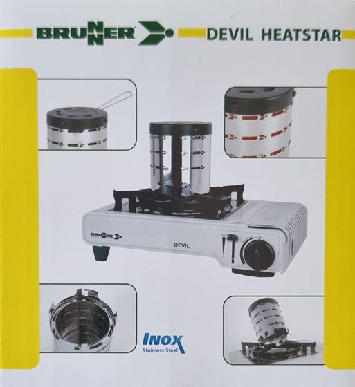 GRZEJNIK DO KUCHENEK GAZOWYCH BRUNNER DEVIL HEATSTAR