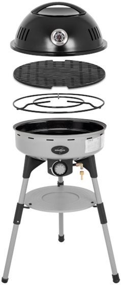 GRILL GAZOWY BRUNNER DEVIL BBQRUISER HT ROUNDGRID 30mbar