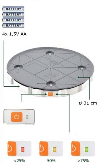 WAGA DO BUTLI GAZOWEJ NANO GASCONTROL W8 BRUNNER CZARNA