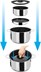 GARNEK ZESTAW 5+1 BRUNNER ACADEMY VACUM 22 cm