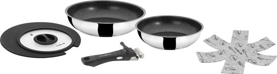 GARNEK ZESTAW BRUNNER ACADEMY DOUBLE PAN 20/22 cm