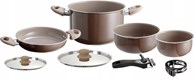 GARNEK ZESTAW 7+1 BRUNNER CHOCOLATE 20 cm