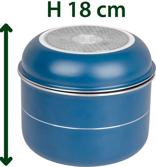 GARNEK ZESTAW 7+1 BRUNNER CAREZZA SPACEMASTER VACUBLOCK 20 cm