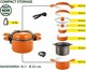GARNEK ZESTAW 9+1 BRUNNER MANDARINA 22 cm