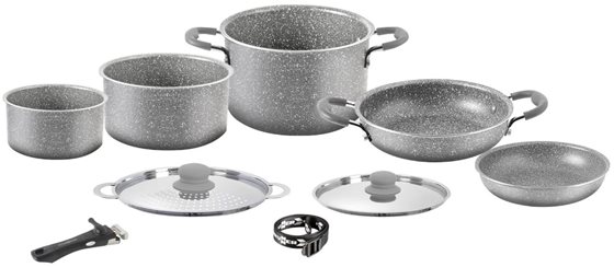 GARNEK ZESTAW 8+1 BRUNNER GOURMET ROCK NG 20 cm