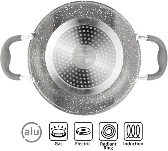 GARNEK ZESTAW 8+1 BRUNNER GOURMET ROCK NG 20 cm