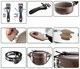 GARNEK ZESTAW 9+1 BRUNNER GOURMER ROCK NG 22 cm