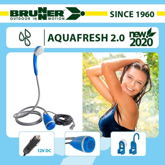 PRYSZNIC TURYSTYCZNY BRUNNER AQUAFRESH 2.0 12V