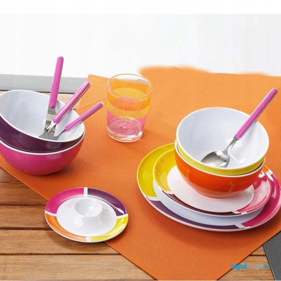 TALERZ BRUNNER GLAMOUR GŁĘBOKI ZÓŁTY 21 cm