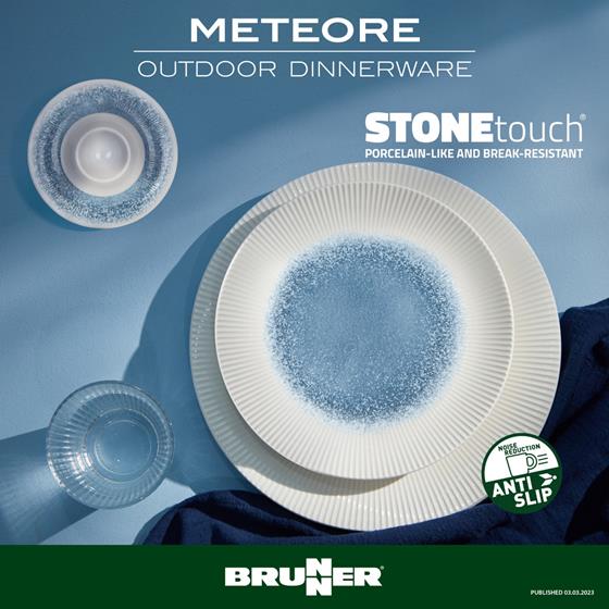 TALERZ BRUNNER METEORE DESEROWY 20 cm