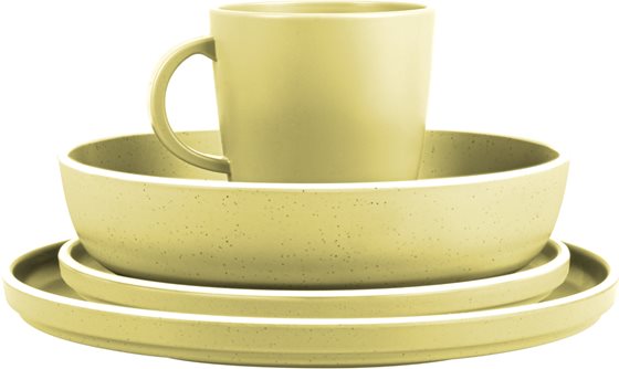 MISKA SAŁATKOWA BRUNNER DOLOMIT YELLOW 25 cm