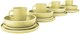 TALERZ BRUNNER DOLOMIT YELLOW 25x25cm