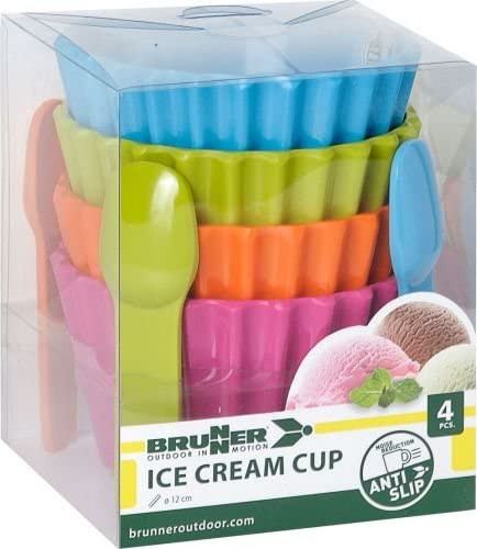 MISECZKI NA LODY BRUNNER 4 szt.