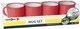 KUBEK BRUNNER MUG ABS CZERWONY 300 ml 4 szt.