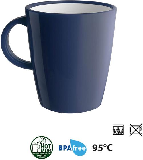 KUBEK BRUNNER MUG ABS GRANAT 300 ml 1 szt.