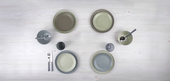 ZESTAW OBIADOWY BRUNNER TIERRA MAGMA LUNCH BOX 16 szt.