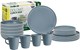 ZESTAW OBIADOWY BRUNNER DOLOMIT BLUE LUNCH BOX 16 szt.