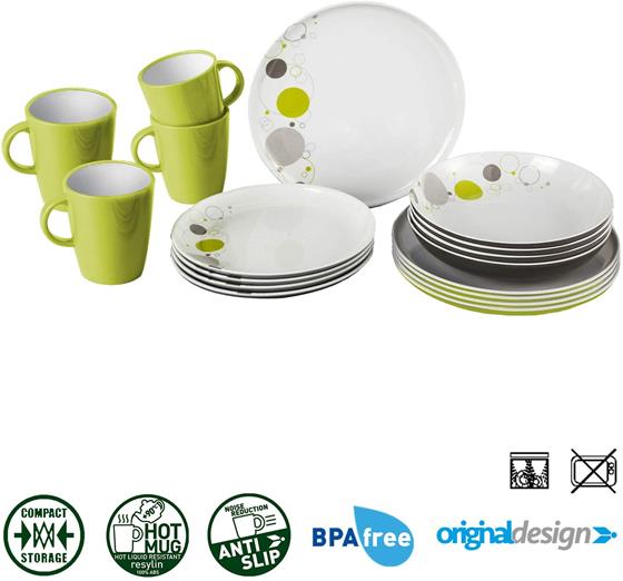 ZESTAW OBIADOWY BRUNNER SPACE LUNCH BOX 16 szt.
