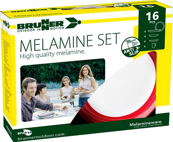 ZESTAW OBIADOWY BRUNNER COSMIC SET 16 szt.