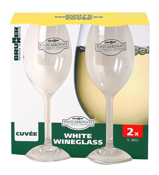 KIELISZKI DO WINA BRUNNER CUVEE 300 ml 2 szt.