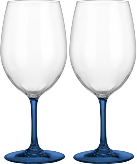 KIELISZKI DO WINA BRUNNER THANGO BLUE 600 ml 2 szt.