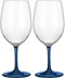 KIELISZKI DO WINA BRUNNER THANGO BLUE 600 ml 2 szt.