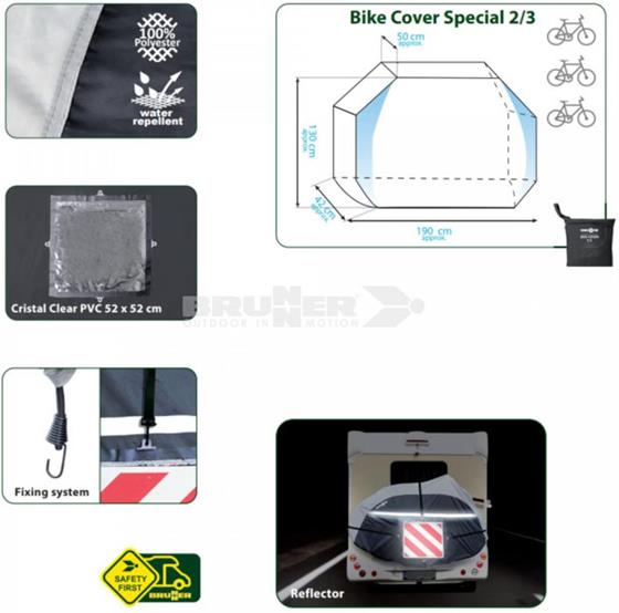 POKROWIEC NA ROWERY 2-3 BRUNNER BIKE COVER SPECIAL