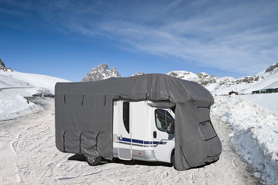 POKROWIEC NA KAMPERA 800-850 cm ALKOWA INTEGRA ZIMOWY BRUNNER CAMPER COVER