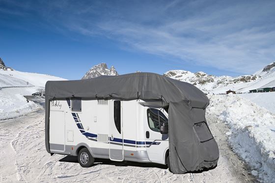 POKROWIEC NA KAMPERA 800-850 cm ALKOWA INTEGRA ZIMOWY BRUNNER CAMPER COVER