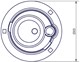POMPA WODY 15L/min 0,65bar COMET LUX 12V