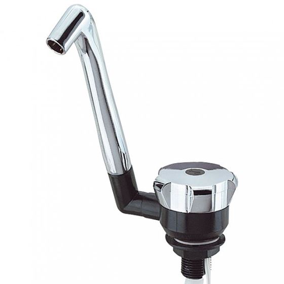 KRAN BATERIA COMET NOVO-SUPER 17 mm CHROM-CZARNY