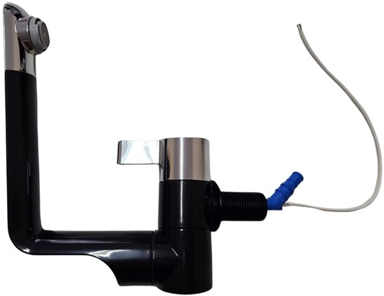 KRAN BATERIA COMET ARONA 22 mm CZARNA