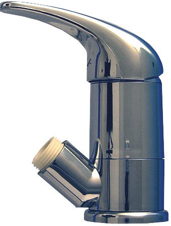 KRAN BATERIA COMET ROMA 33 mm CHROM
